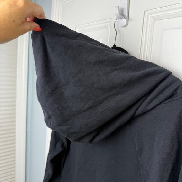 QVC Peace Love World French Terry Sweatshirt Womens Small Black Hoodie NWOT - Picture 7 of 11